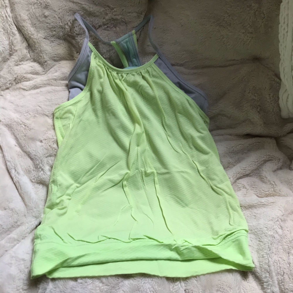Ivivva lime green tank